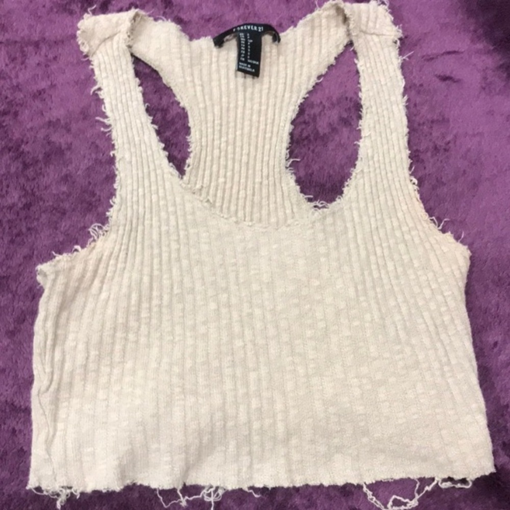 Ribbed Crop Top